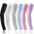 thumbnail image 1 of beister 6 Pairs UV Protection Cooling Arm Sleeves for Women Men, Long Sunblock Protective Cycling Arm Cover, 1 of 7