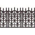 thumbnail image 1 of Beistle Creepy Fence Border Backdrop - 2 ft x 30 ft, 1 of 2