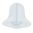 thumbnail image 1 of Beistle 11" Westminster Tissue Bell White 6/Pack 55011-W, 1 of 3
