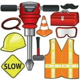 thumbnail image 1 of Beistle 120-Pieces Construction Photo Fun Signs Accessories 21.25”, 1 of 1