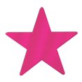 thumbnail image 1 of Beistle 15" Foil Star Cutouts Cerise 6/Pack 55840-C, 1 of 1
