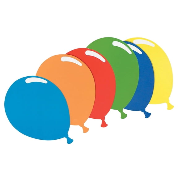 Beistle 15" Printed Balloon Silhouettes Assorted 24/Pack 55296