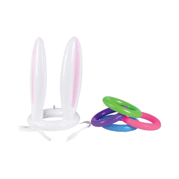 Inflatable Bunny Ears Ring Toss, (Pack of 12)