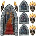 thumbnail image 1 of Stairway, Window & Torch Props, 18"-60", (9/Pkg), 1 of 2