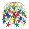 thumbnail image 1 of Beistle 18" Star Cascade Centerpiece; Multicolor 3/Pack 50553-MC, 1 of 2