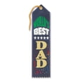 thumbnail image 1 of Beistle 2" x 8" Worlds Best Dad Award Ribbon Navy Blue 9/Pack AR121N, 1 of 1