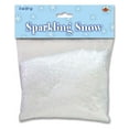 thumbnail image 1 of Beistle 2oz Sparkling Fake Snow Flakes White Glitter Christmas Holiday Winter Decor, 1 of 6