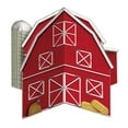 thumbnail image 1 of 12 Pack Beistle 3-D Barn Party Centerpiece, 1 of 2