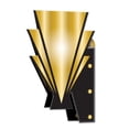 thumbnail image 1 of Beistle - 3-D Great 20's Wall Sconces - 15" - Pack of 12, 1 of 1