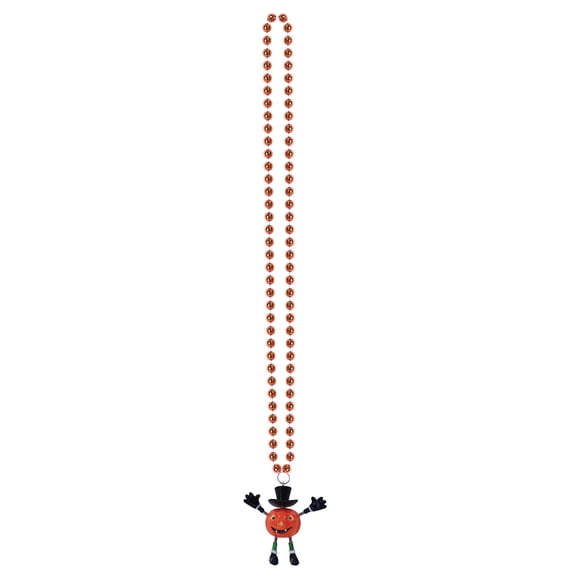 Beistle - 36" Beads w/Bobble J-O-L Man Medallion - 12 Pack