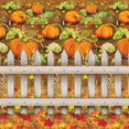 thumbnail image 1 of Beistle Printed Plastic Autumn Pumpkin Patch Photo Booth Backdrop Fall Harvest Thanksgiving Party Decorations, 4' x 30' (90023), 1 of 2