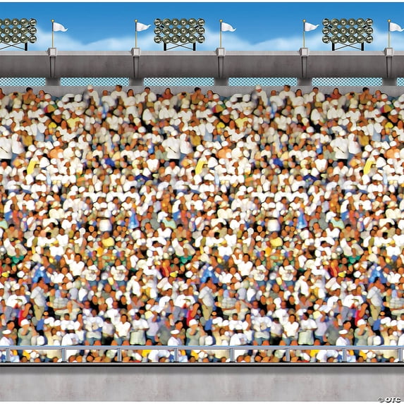 Upper Deck Stadium Backdrop 4' X 30' - 6 Pack (1 Per Package)