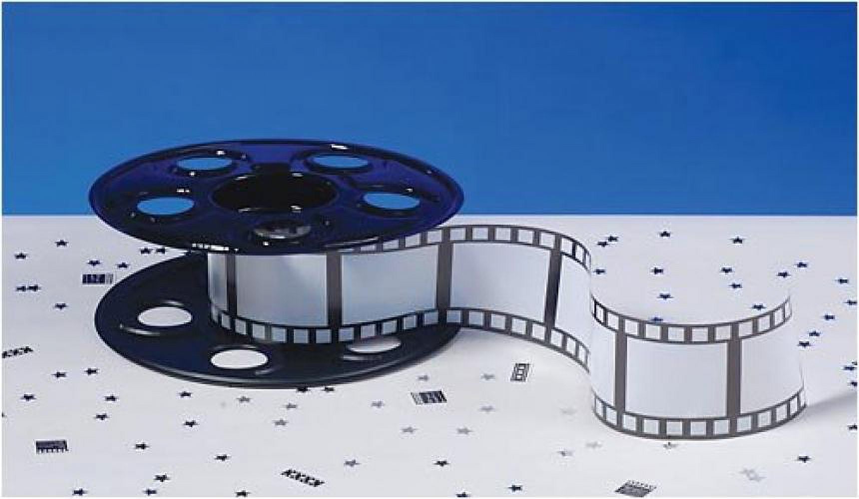 Beistle 50091 Movie Reel with Filmstrip Centerpiece, 9-Inch