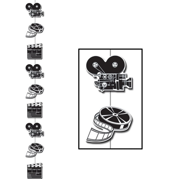 Beistle 50148 - Movie Set Stringer- Pack of 12