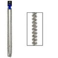 thumbnail image 1 of Tropical Fern Leaf 420 Large Round Bead Beaded Party Necklace Costume Accessory, 1 of 2