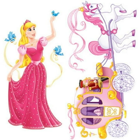 Princess & Carriage Props 5' 4" & 5' 4 1 By 2" - 12 Pack (2 Per Package)