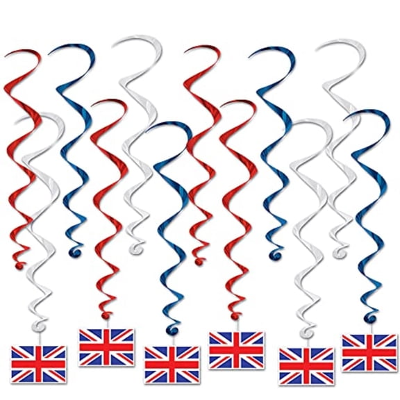 British Flag Whirls