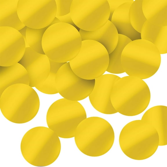 Beistle 53800-GD 1 in. Metallic Deluxe Dot Confetti, Gold