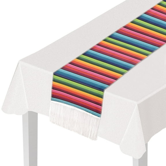 Fiesta Fabric Table Runner, 11.5" x 6', (1/Pkg)