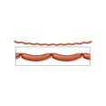 thumbnail image 1 of Beistle 54922 Bratwurst Streamer Oktoberfest Decorations, German Banner, Food Party Supplies, 1.75 x 8, Brown, 1 of 2