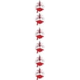 thumbnail image 1 of Beistle 7' Grad Cap Firework Stringer Red 3/Pack 57627-R, 1 of 4