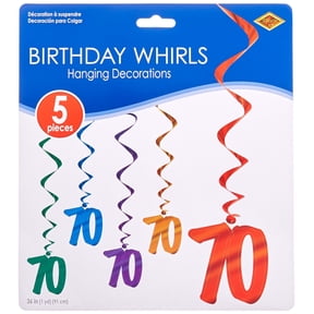 Beistle - 70 Whirls 40 inches