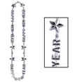 thumbnail image 1 of Silver Happy New Year Beads-Of-Expression, 36", Pack of 12, 1 of 1