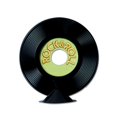 thumbnail image 1 of Beistle 9" Personalize Plastic Record Centerpiece 4/Pack 57356, 1 of 1