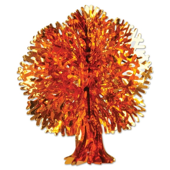 Metallic Fall Tree, 13", (2/Pkg)