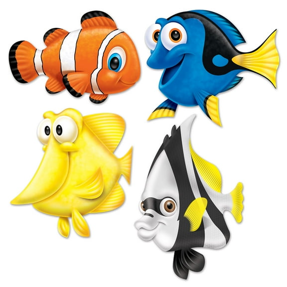 Under The Sea Fish Cutouts