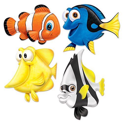 Under The Sea Fish Cutouts