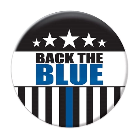 Back The Blue Button