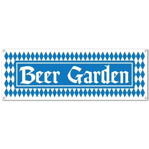 12 Pack Beistle Oktoberfest Beer Garden Sign Banner