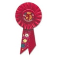 thumbnail image 1 of Beistle Biestle 3 1/4" x 6 1/2" My 5th Birthday Rosette Red 3/Pack RS055R, 1 of 2