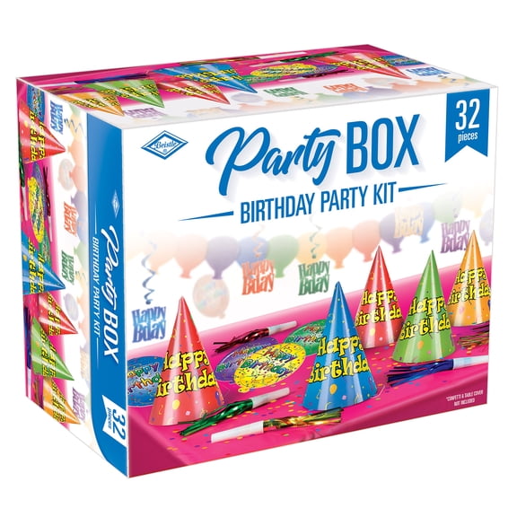Beistle - Birthday Party Box - Pack of 6