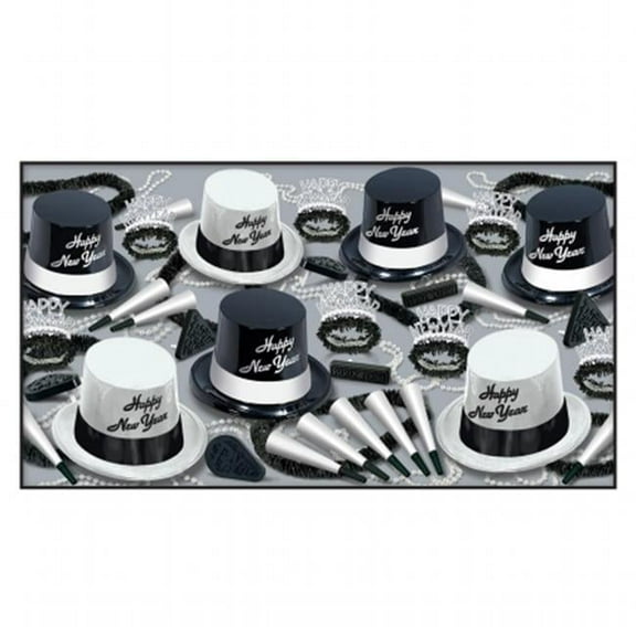 Beistle Black and White Legacy Party Favors, 1 Assortment Per Package