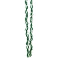 thumbnail image 1 of Beistle Braided Beads Necklace 33" Green/White 50577-GW, 1 of 2