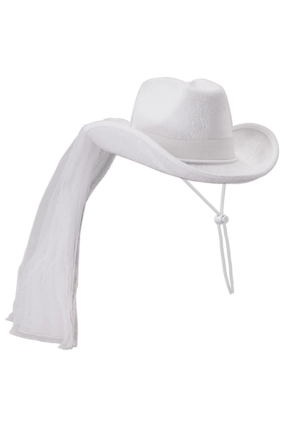 Western Bride's Hat, (1/Pkg)