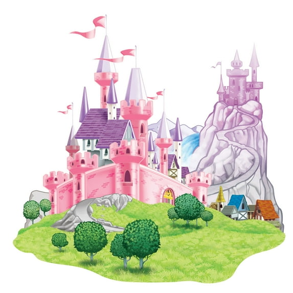 Beistle - Castle Prop - 5' 1" x 5' - Pack of 12