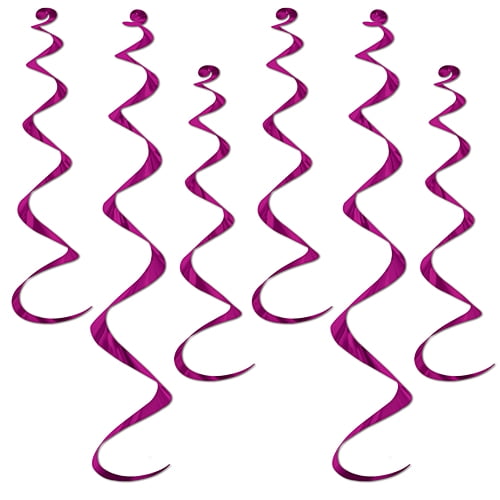Hot Pink Twirly Whirlys