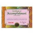 thumbnail image 1 of Beistle Certificate Of Accomplishment (Case of 6), 1 of 1