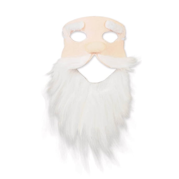 Beistle Christmas Party Decorative Santa Mask With Elastic Attached (1 Per Package) - 12 Pack