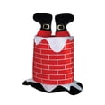 thumbnail image 1 of 6 Pack Beistle Christmas Plush Santa Chimney Hat, 1 of 4
