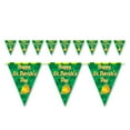 thumbnail image 1 of Club Pack of 12 "Happy St. Patrick's Day" Pennant Streamer Banner Hanging Decorations 11" x 12', 1 of 2