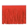 thumbnail image 1 of Beistle Club Pack of 12 Red Hanging Tissue Fringe Drape Decorations 10', 1 of 2
