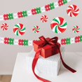 thumbnail image 1 of Beistle Club Pack of 12 Red White and Green Tissue Garland Party Decoration 12', 1 of 4