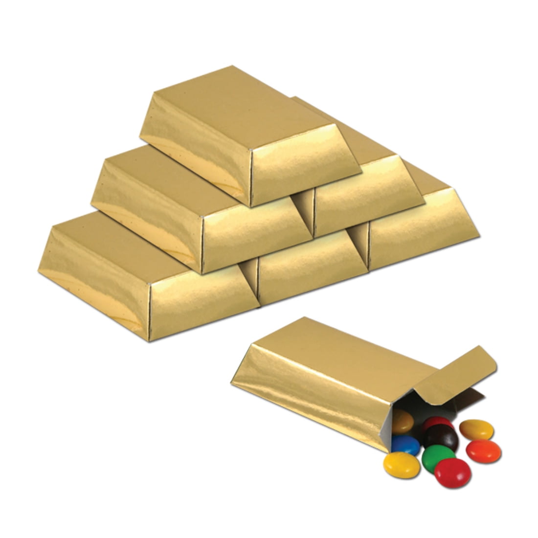 Beistle Kunststoff-Goldnuggets, 30 G – Dekoration Für Piraten- & Western-Partys