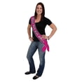 thumbnail image 1 of Beistle Club Pack of 6 Pink and White Plays Well With Others Satin Sash 33", 1 of 1