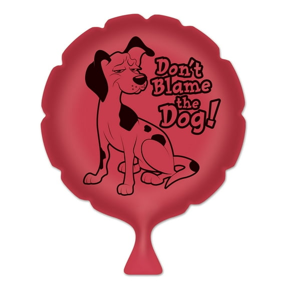 Don't Blame The Dog! Whoopee Cushion, 8", (4/Pkg)