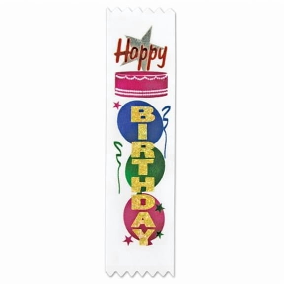 Beistle Company VP220 Happy Birthday Value Pack Ribbons